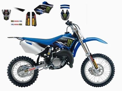 Picture of 02-14 YZ85 MONSTER ENERGY2 BLACKBIRD DECAL KIT 2212R2