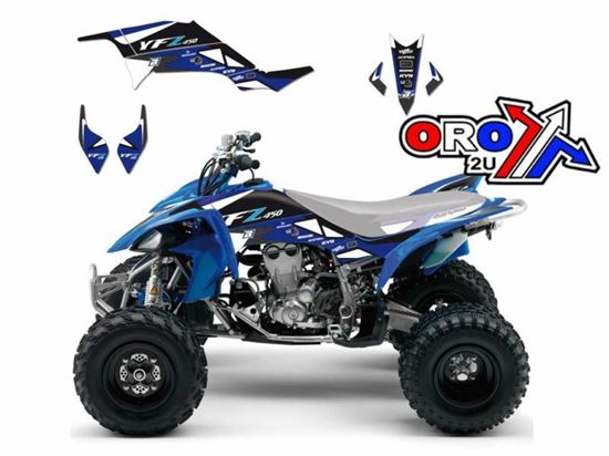 Picture of 04-09 YFZ450 DREAM 2 ATV BLACKBIRD GRAPHIC KIT 2Q07A