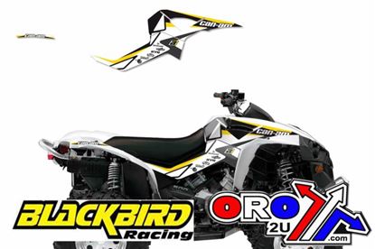 Picture of 07-12 CAN AM RENEGADE BLACKBIRD DECAL KIT 2Q17A