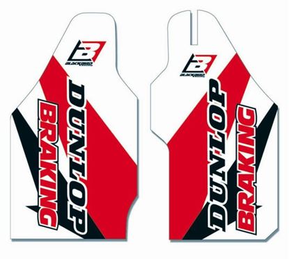 Picture of 09-14 CRF FORK COVER DECAL BLACKBIRD 5136