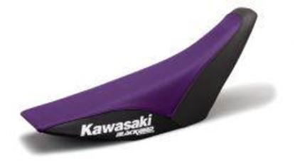 Picture of KLX 250/300 93- BLACKBIRD 1400/02 TRADITIONAL SEAT COVER BLACK AND PURPLE