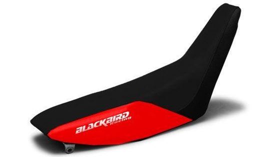 Picture of 86-95 XR250BLACK/RED BLACKBIRD 1100/03 TRADITIONAL SEAT COVER