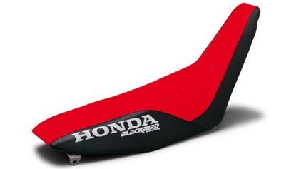 Picture of 86-00 XR600 RED/BLACK 1102/02 BLACKBIRD SEAT COVER
