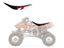 Picture of 04-09 TRX450R DREAM-2 1Q12A BLACKBIRD SEAT COVER