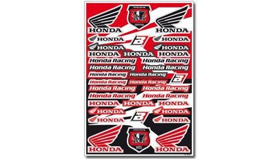 Picture of STICKER SHEET HONDA LOGO BLACKBIRD 5076H PRE-CUT