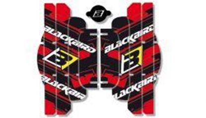 Picture of 09-12 CRF RAD LOUVER DECAL BLACKBIRD A101