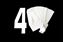 Picture of 4 WHITE 8"No.20cm. PACK