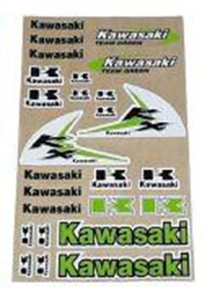 Picture of THICK KAWASAKI STICKER KT