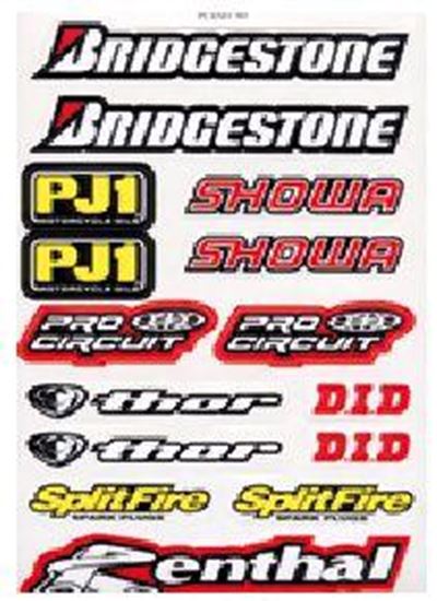 Picture of STICKER SHEET BRIDGESTONE