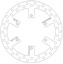 Picture of DISC BRAKE FRONT YZ RM OEM CROSS-CENTER PRODUCTS 5100-40 YAMAHA 2001 OEM LOOK