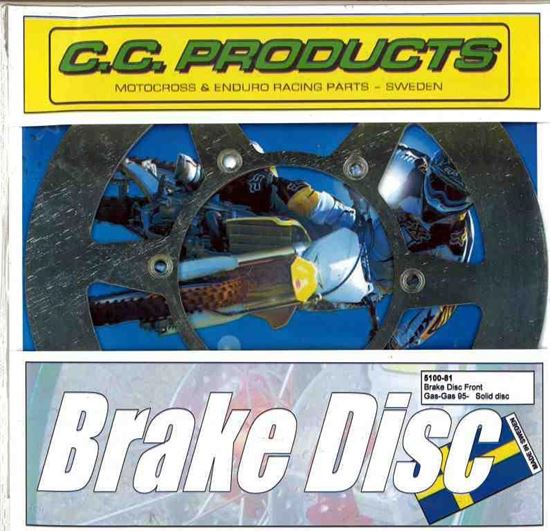 Picture of DISC BRAKE FRONT GASGAS SOLID CROSS-CENTER PRODUCT 5100-81