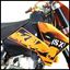 Picture of 05-06 KTM SXF 2.8g NATURAL CLARKE FUEL TANK 11471