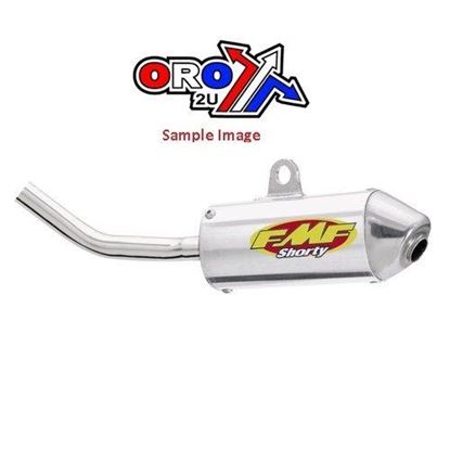 Picture of 00-01 CR125 PC2 SHORTY MUFFLER FMF 020213 POWERCORE SILENCER