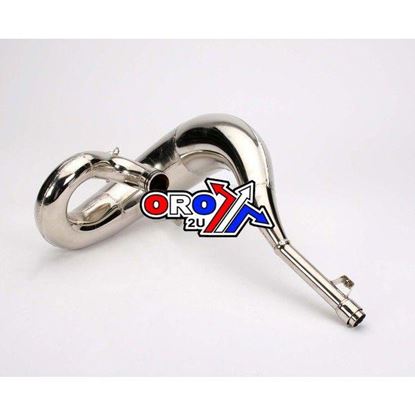 Picture of 00-01 CR250 GNARLY FRONT PIPE FMF 020379 EXHAUST NICKEL