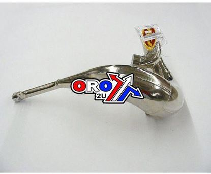 Picture of 03-04 CR250 GNARLY FRONT PIPE FMF 021041 EXHAUST NICKEL