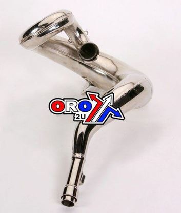 Picture of 89-01 CR500 GNARLY FRONT PIPE FMF 020026 EXHAUST NICKEL