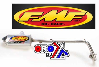 Picture of 04-16 CRF50 PC4+SS HEADER FMF 040072 POWERCORE SILENCER