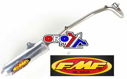 Picture of 04-16 CRF50 PC4 W/SA+HEAD FMF 040011 POWERCORE SILENCER