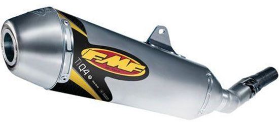 Picture of 06-09 CRF250R Q4 TI MUFFLER FMF 041252 EXHAUST SILENCER