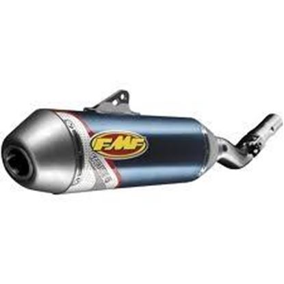 Picture of 10 CRF250R RCT FACTORY 4.1 FMF 041383 Anodized Titanium.