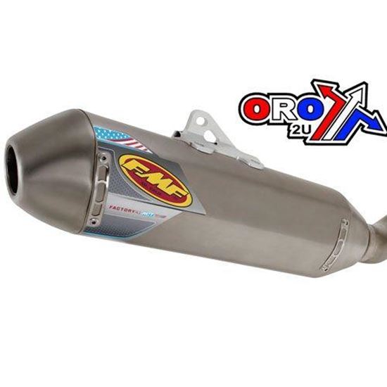 Picture of 11-13 CRF250R F4.1 SS MUFFLER FMF 041481 Aluminium Slip On