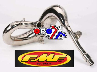 Picture of 03-16 KX65, 03-05 RM65 FATTY FMF 022034 EXHAUST PIPE NICKEL