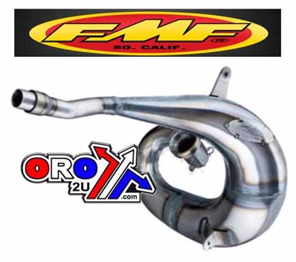 Picture of 14-16 KX85/100 FACTORY FATTY FMF 022062 EXHAUST NICKEL