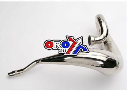 Picture of 05-07 KX250 GNARLY FRONT PIPE FMF 022053 EXHAUST NICKEL