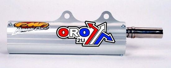 Picture of 88-04 KX500 POWERCORE PIPE FMF 020223 EXHAUST SILENCER