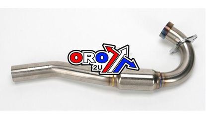 Picture of 06-15 KLX250 P-BOMB SS PIPE FMF 042155 POWERBOMB SILENCER
