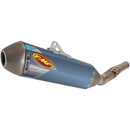 Picture of 2011 KXF450 F4.1RCT SS AN BLUE FMF 042264 FACTORY SILENCER