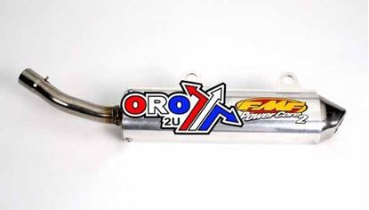 Picture of 96-00 RM250 POWERCORE 2 PIPE FMF 020290 EXHAUST SILENCER