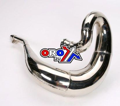 Picture of 04-08 RM250 GNARLY FRONT PIPE FMF 023060 EXHAUST NICKEL