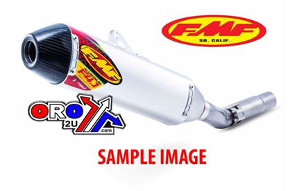 Picture of 13-16 RMZ250 F4.1 ALUMINIUM WITH CARBON END CAP FMF SILENCER 043347