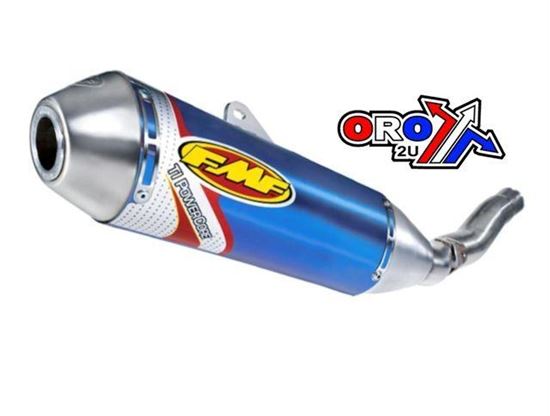 Picture of 10 RMX450Z PC TI MUFFLER BLUE FMF 043271 PowerCore Slip-On