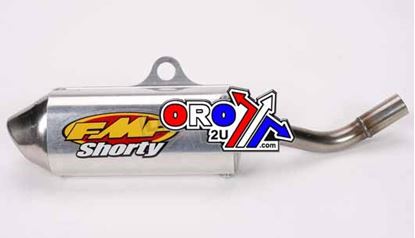Picture of 93-16 YZ 80/85 PC2 SHORTY PIPE FMF 024019 POWERCORE SILENCER