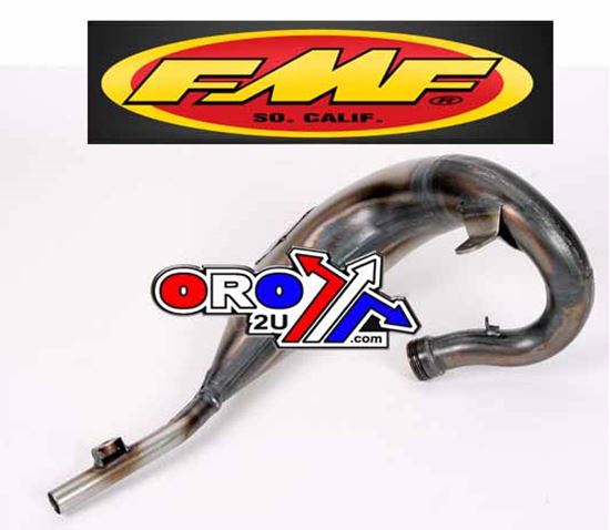 Picture of 02-16 YZ85 FACTORY FATTY PIPE FMF 024039 EXHAUST NICKEL