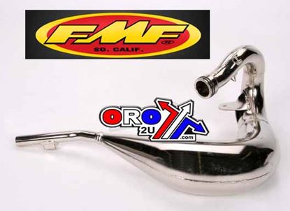 Picture of 02-16 YZ85 FATTY FRONT PIPE FMF 024000 EXHAUST NICKEL