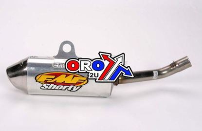Picture of 02-16 YZ125 PC2 SHORTY PIPE FMF 024010 POWERCORE SILENCER
