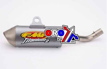 Picture of 02-16 YZ125 TITANIUM 2 PIPE FMF 024011 EXHAUST SILENCER