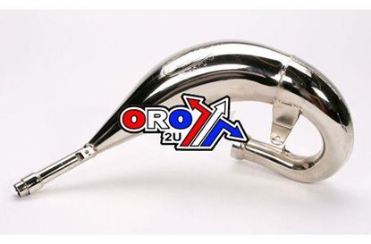 Picture of 05-16 YZ125 FATTY FRONT PIPE FMF 024049 NICKEL EXHAUST