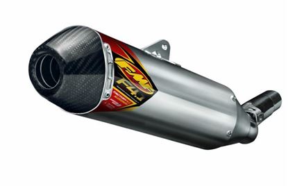 Picture of 14-16 YZF250 F4.1RCT ALUMINIUM CARBON END CAP SILENCER 044427 FMF