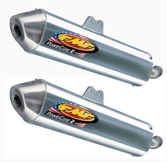 Picture of 87-06 BANSHEE PC2 SET2 MUFFLER FMF 020264 POWERCORE SILENCER