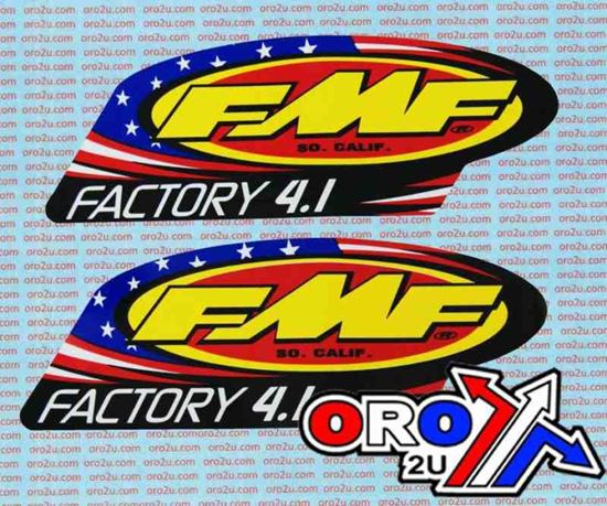 Picture of FMF FAC 4.1 ALUM.DECAL PR FMF