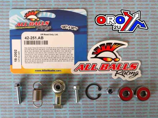 Picture of BEARING KIT REAR BRAKE PEDAL ALLBALLS 18-2002 KTM