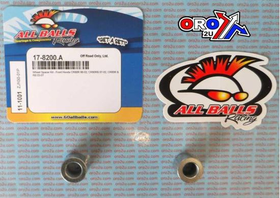 Picture of WHEEL SPACER KIT CR80 CR85 ALLBALLS 11-1001 HONDA