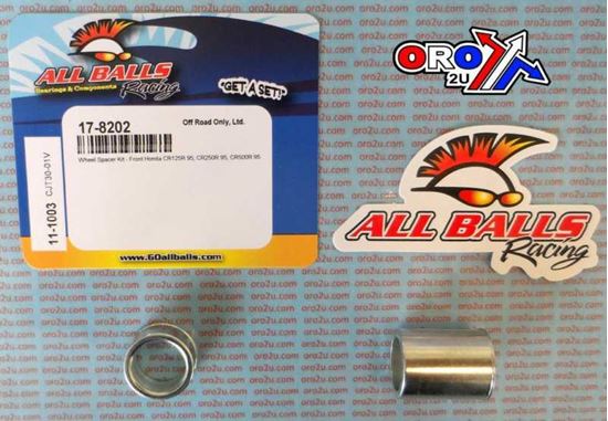 Picture of WHEEL SPACER KIT CR 1995 ALLBALLS 11-1003 HONDA FRONT