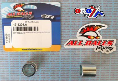 Picture of WHEEL SPACER KIT CRF 02-12 ALLBALLS 11-1005 HONDA FRONT