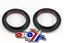 Picture of FORK DUST SEAL SET 43mm KYB ALLBALLS 57-102 ROAD MX