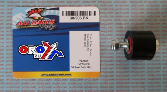 Picture of CHAIN ROLLER BLACK YZF LT ALLBALLS 79-5008 MX, ATVs